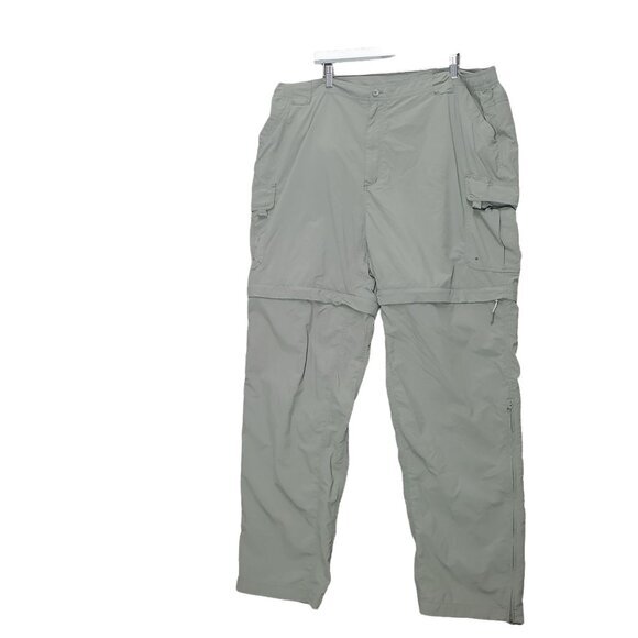 WORLD WIDE SPORTSMAN Mens Pants SZ 2XL X 34 Convertible Green Cargo‎ Fishing - Picture 1 of 16
